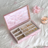 Glitter Acrylic Velevt Jewellery Storage Box