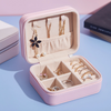 Portable Jewellery Storage Case For Ring Earring Necklace
